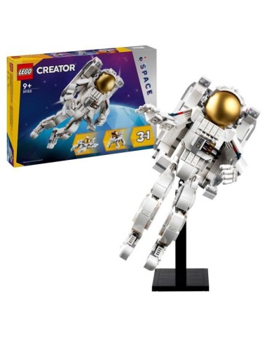 LEGO 31152 Creator 3en1 L'Astronaute dans l'Espace, Jouet de Construction avec Chien et Navette Spatiale, Décoration – LEGO (Jeu D'assemblage - Jeu De Construction - Jeu De Manipu) | STORE PRO SHOP 