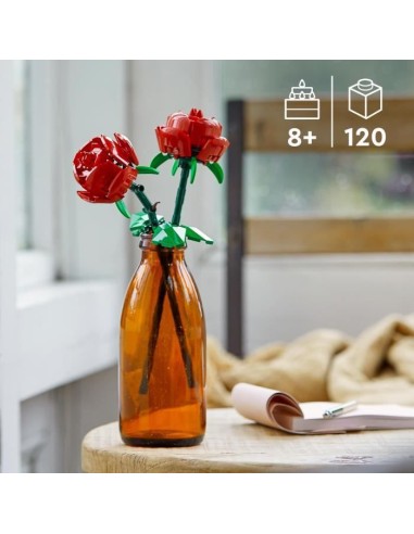 LEGO 40460 Creator Les Roses, Set de Fleurs Artificielles pour Filles et Garçons Des 8 Ans, Décoration de Maison – LEGO (Jeu D'assemblage - Jeu De Construction - Jeu De Manipu) | STORE PRO SHOP 
