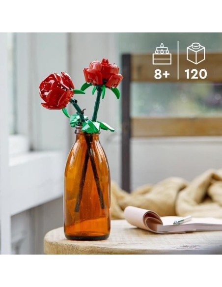 LEGO 40460 Creator Les Roses, Set de Fleurs Artificielles pour Filles et Garçons Des 8 Ans, Décoration de Maison – LEGO (Jeu D'assemblage - Jeu De Construction - Jeu De Manipu) | STORE PRO SHOP 
