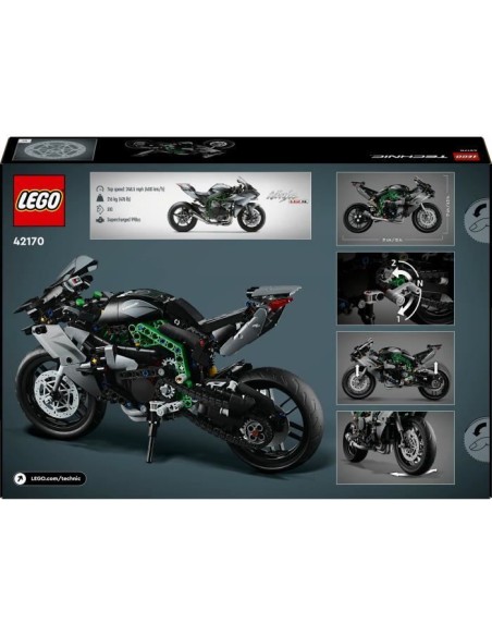 LEGO Technic 42170 La Moto Kawasaki Ninja H2R, Idée Cadeau pour Enfants, Jouet Créatif – LEGO (Jeu D'assemblage - Jeu De Construction - Jeu De Manipu) | STORE PRO SHOP 
