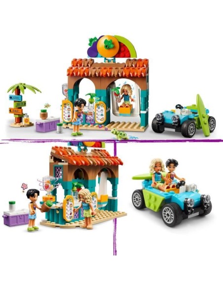 LEGO Friends 42625 Le bar a smoothies de la plage - Set boissons pour filles et garçons – LEGO (Jeu D'assemblage - Jeu De Construction - Jeu De Manipu) | STORE PRO SHOP 