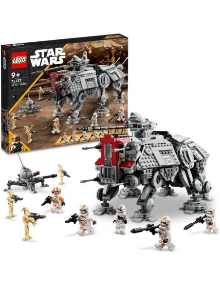 LEGO 75337 Star Wars Le Marcheur AT-TE, Jouet, Figurines Droides de Combat, Clone Trooper, La Revanche des Sith, Enfants Des 9 – LEGO (Jeu D'assemblage - Jeu De Construction - Jeu De Manipu) | STORE PRO SHOP 
