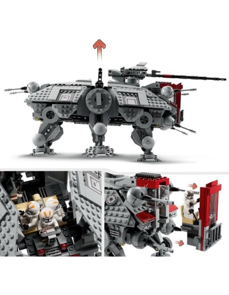 LEGO 75337 Star Wars Le Marcheur AT-TE, Jouet, Figurines Droides de Combat, Clone Trooper, La Revanche des Sith, Enfants Des 9 – LEGO (Jeu D'assemblage - Jeu De Construction - Jeu De Manipu) | STORE PRO SHOP 