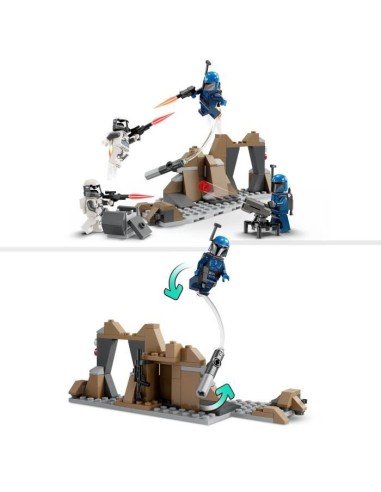 LEGO Star Wars 75373 Pack de combat de l'embuscade sur Mandalore - Jouet de construction – LEGO (Jeu D'assemblage - Jeu De Construction - Jeu De Manipu) | STORE PRO SHOP 