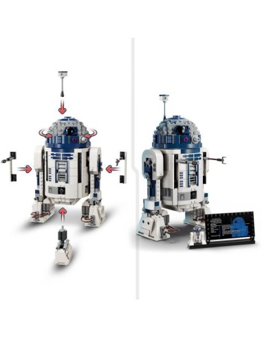 LEGO Star Wars 75379 R2-D2, Jouet Droide a Construire, Cadeau pour Enfants, Jeu de Combat – LEGO () | STORE PRO SHOP 
