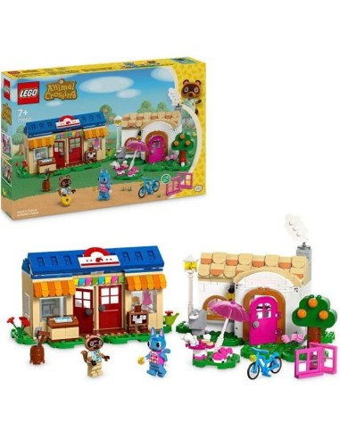 LEGO Animal Crossing 77050 Boutique Nook et Maison de Rosie, Set de Construction Créatif – LEGO (Jeu D'assemblage - Jeu De Construction - Jeu De Manipu) | STORE PRO SHOP 