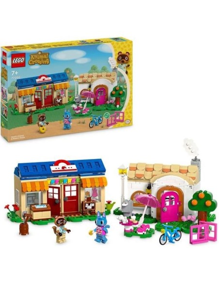 LEGO Animal Crossing 77050 Boutique Nook et Maison de Rosie, Set de Construction Créatif – LEGO (Jeu D'assemblage - Jeu De Construction - Jeu De Manipu) | STORE PRO SHOP 