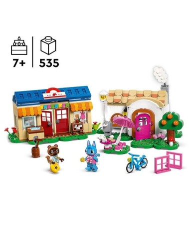 LEGO Animal Crossing 77050 Boutique Nook et Maison de Rosie, Set de Construction Créatif – LEGO (Jeu D'assemblage - Jeu De Construction - Jeu De Manipu) | STORE PRO SHOP 