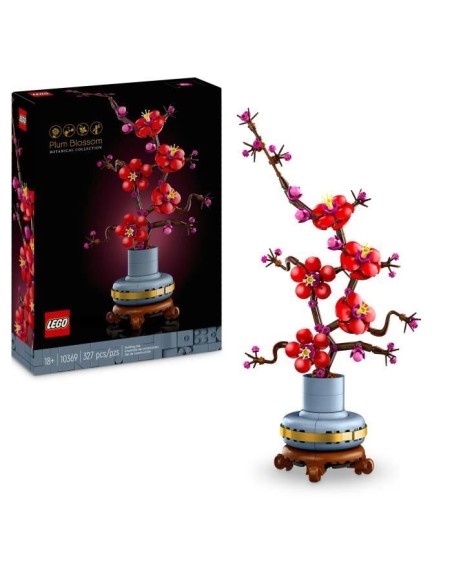 LEGO Icons 10369 Les Fleurs de Prunier - Décoration Florale d'Intérieur, Set pour Adultes – LEGO () | STORE PRO SHOP 