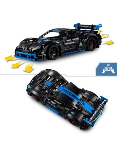 LEGO Technic 42176 Voiture de course Porsche GT4 e-Performance - Modele télécommandé – LEGO (Jeu D'assemblage - Jeu De Construction - Jeu De Manipu) | STORE PRO SHOP 