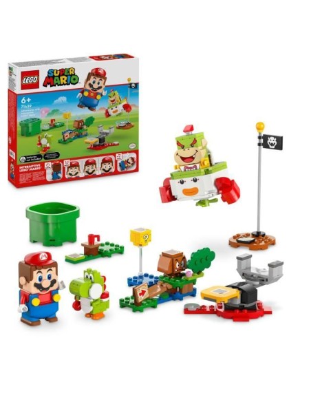 LEGO Super Mario 71439 Les Aventures de LEGO Mario Interactif - Set véhicule et Yoshi – LEGO (Jeu D'assemblage - Jeu De Construction - Jeu De Manipu) | STORE PRO SHOP 