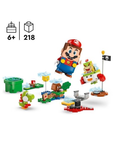 LEGO Super Mario 71439 Les Aventures de LEGO Mario Interactif - Set véhicule et Yoshi – LEGO (Jeu D'assemblage - Jeu De Construction - Jeu De Manipu) | STORE PRO SHOP 