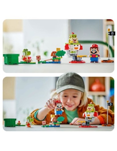 LEGO Super Mario 71439 Les Aventures de LEGO Mario Interactif - Set véhicule et Yoshi – LEGO (Jeu D'assemblage - Jeu De Construction - Jeu De Manipu) | STORE PRO SHOP 