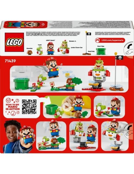 LEGO Super Mario 71439 Les Aventures de LEGO Mario Interactif - Set véhicule et Yoshi – LEGO (Jeu D'assemblage - Jeu De Construction - Jeu De Manipu) | STORE PRO SHOP 