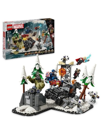 LEGO Marvel 76291 Avengers Rassemblement : L'ere d'Ultron, minifigurines de super-héros – LEGO (Jeu D'assemblage - Jeu De Construction - Jeu De Manipu) | STORE PRO SHOP 