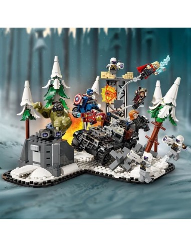 LEGO Marvel 76291 Avengers Rassemblement : L'ere d'Ultron, minifigurines de super-héros – LEGO (Jeu D'assemblage - Jeu De Construction - Jeu De Manipu) | STORE PRO SHOP 