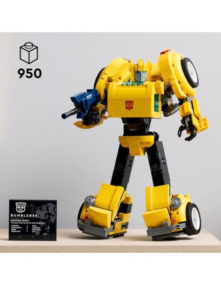 LEGO Icons 10338 Transformers Bumblebee - Figurine Robot pour Adultes - Véhicule – LEGO (Jeu D'assemblage - Jeu De Construction - Jeu De Manipu) | STORE PRO SHOP 