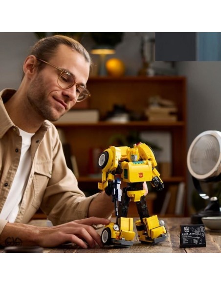 LEGO Icons 10338 Transformers Bumblebee - Figurine Robot pour Adultes - Véhicule – LEGO (Jeu D'assemblage - Jeu De Construction - Jeu De Manipu) | STORE PRO SHOP 