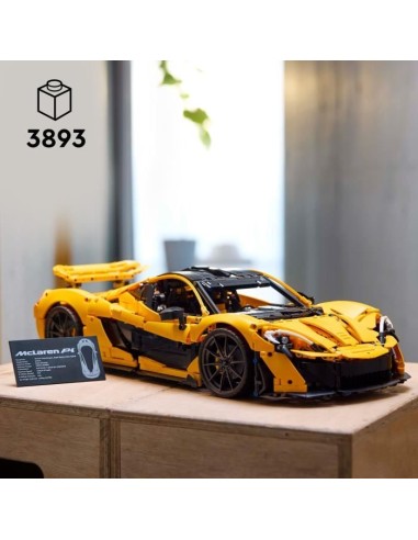 LEGO Technic 42172 McLaren P1 -Kit Maquette Hypercar pour Adultes Passionnés de Véhicules – LEGO (Jeu D'assemblage - Jeu De Construction - Jeu De Manipu) | STORE PRO SHOP 