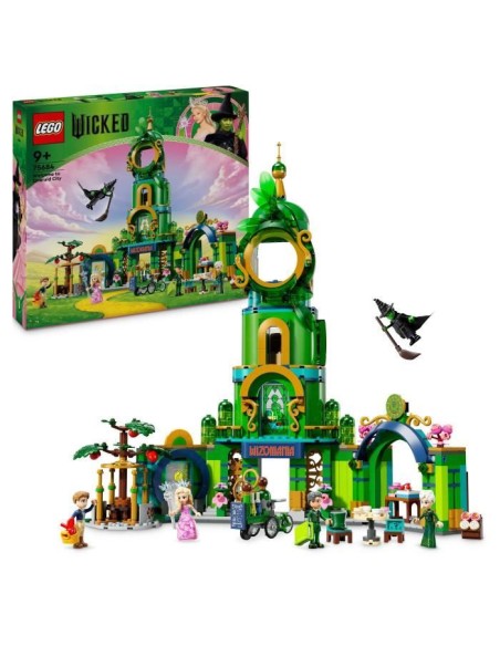 LEGO Wicked 75684 Bienvenue a Emerald City - Jouet a Collectionner avec Glinda et Elphaba – LEGO () | STORE PRO SHOP 