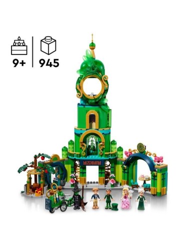 LEGO Wicked 75684 Bienvenue a Emerald City - Jouet a Collectionner avec Glinda et Elphaba – LEGO () | STORE PRO SHOP 