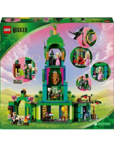 LEGO Wicked 75684 Bienvenue a Emerald City - Jouet a Collectionner avec Glinda et Elphaba – LEGO () | STORE PRO SHOP 