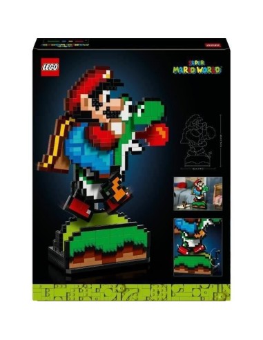 LEGO Super Mario 71438 Super Mario World Mario et Yoshi – LEGO (Jeu D'assemblage - Jeu De Construction - Jeu De Manipu) | STORE PRO SHOP 