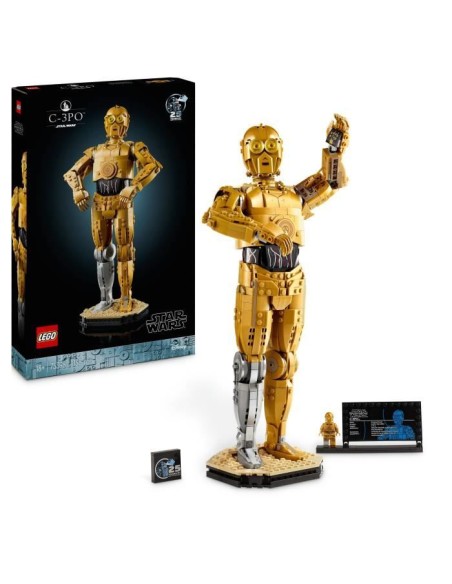LEGO Star Wars 75398 C-3PO - Figurine de Droide a Construire - Maquette pour Adultes – LEGO (Jeu D'assemblage - Jeu De Construction - Jeu De Manipu) | STORE PRO SHOP 
