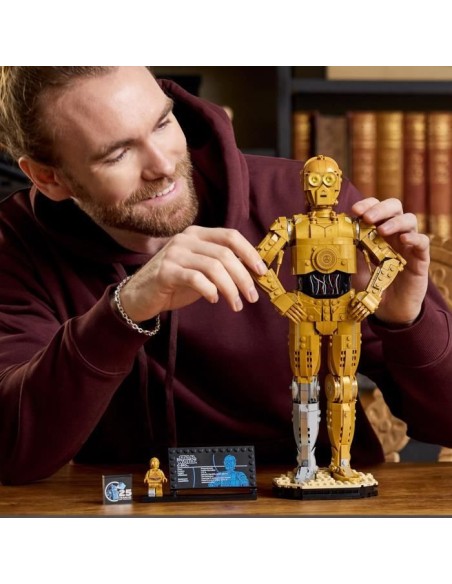 LEGO Star Wars 75398 C-3PO - Figurine de Droide a Construire - Maquette pour Adultes – LEGO (Jeu D'assemblage - Jeu De Construction - Jeu De Manipu) | STORE PRO SHOP 