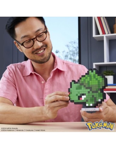 MEGA-Pokémon-Bulbizarre-Coffret de construction rétro 374 pieces - MEGA Pokémon - HTH75 – MEGA BRANDS (Jeu D'assemblage - Jeu De Construction - Jeu De Manipu) | STORE PRO SHOP 