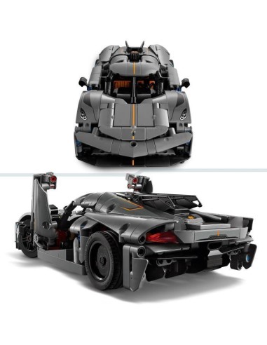 LEGO Technic 42173 Hypercar Koenigsegg Jesko Absolut grise - Set de construction – LEGO (Jeu D'assemblage - Jeu De Construction - Jeu De Manipu) | STORE PRO SHOP 