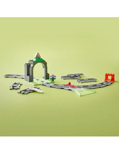LEGO DUPLO Ma ville 10425 Set d'extension : Les rails et le tunnel du train - Jouet enfant – LEGO () | STORE PRO SHOP 