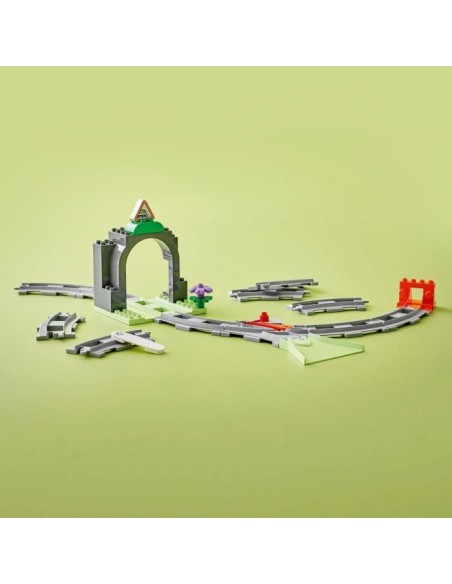 LEGO DUPLO Ma ville 10425 Set d'extension : Les rails et le tunnel du train - Jouet enfant – LEGO () | STORE PRO SHOP 