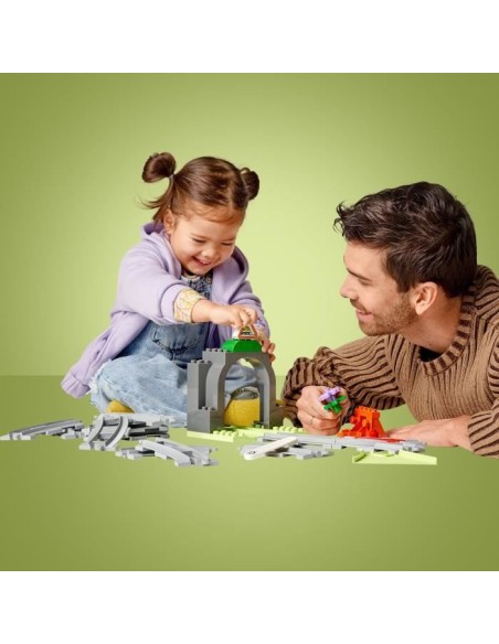 LEGO DUPLO Ma ville 10425 Set d'extension : Les rails et le tunnel du train - Jouet enfant – LEGO () | STORE PRO SHOP 