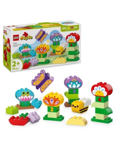 LEGO DUPLO Ma ville 10444 Le jardin créatif et les fleurs - Jeu de construction des 2 ans – LEGO (Jeu D'assemblage - Jeu De Construction - Jeu De Manipu) | STORE PRO SHOP 