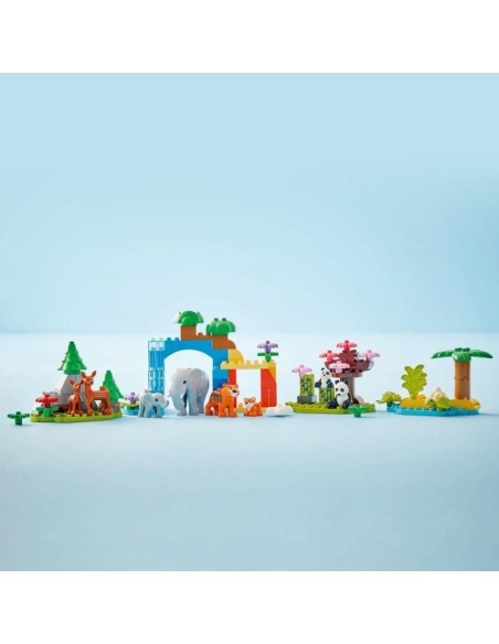 LEGO DUPLO Ma ville 10446 Familles d'animaux sauvages 3-en-1 - Jeux d'éveil avec animaux – LEGO (Jeu D'assemblage - Jeu De Construction - Jeu De Manipu) | STORE PRO SHOP 