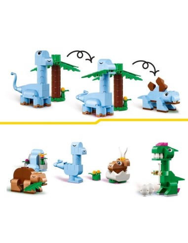 LEGO Classic 11041 Les dinosaures créatifs - Jouet de construction incluant un T-rex – LEGO (Jeu D'assemblage - Jeu De Construction - Jeu De Manipu) | STORE PRO SHOP 