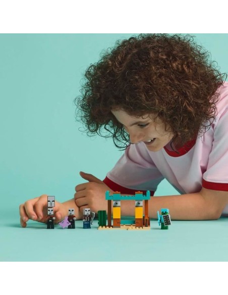 LEGO Minecraft 21267 La patrouille d'Illageois du désert - Jeu de construction des 7 ans – LEGO () | STORE PRO SHOP 