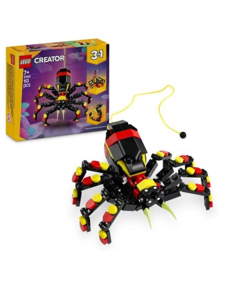 LEGO Creator 31159 3-en-1 Animaux sauvages : l'araignée surprenante - Jouet des 7 ans – LEGO (Jeu D'assemblage - Jeu De Construction - Jeu De Manipu) | STORE PRO SHOP 