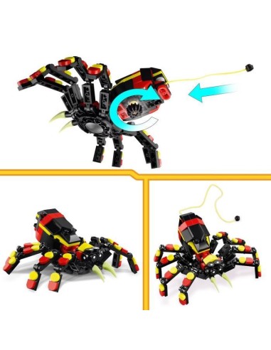 LEGO Creator 31159 3-en-1 Animaux sauvages : l'araignée surprenante - Jouet des 7 ans – LEGO (Jeu D'assemblage - Jeu De Construction - Jeu De Manipu) | STORE PRO SHOP 