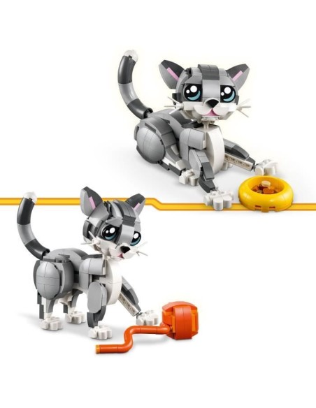 LEGO Creator 31163 3-en-1 Le chat joueur - Jeu de construction pour fille des 8 ans – LEGO (Jeu D'assemblage - Jeu De Construction - Jeu De Manipu) | STORE PRO SHOP 
