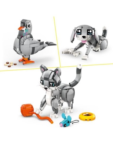 LEGO Creator 31163 3-en-1 Le chat joueur - Jeu de construction pour fille des 8 ans – LEGO (Jeu D'assemblage - Jeu De Construction - Jeu De Manipu) | STORE PRO SHOP 