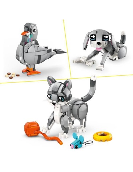 LEGO Creator 31163 3-en-1 Le chat joueur - Jeu de construction pour fille des 8 ans – LEGO (Jeu D'assemblage - Jeu De Construction - Jeu De Manipu) | STORE PRO SHOP 