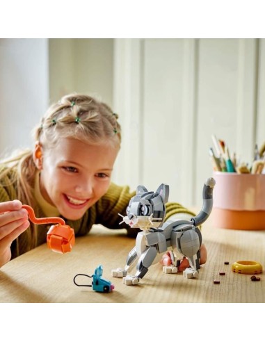 LEGO Creator 31163 3-en-1 Le chat joueur - Jeu de construction pour fille des 8 ans – LEGO (Jeu D'assemblage - Jeu De Construction - Jeu De Manipu) | STORE PRO SHOP 