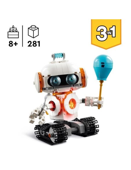 LEGO Creator 31164 3-en-1 Le robot de l'espace - Jeu de construction pour garçon des 8 ans – LEGO (Jeu D'assemblage - Jeu De Construction - Jeu De Manipu) | STORE PRO SHOP 