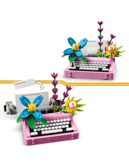 LEGO Creator 31169 3-en-1 La machine a écrire avec des fleurs - Jeu pour fille des 8 ans – LEGO (Jeu D'assemblage - Jeu De Construction - Jeu De Manipu) | STORE PRO SHOP 