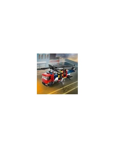 LEGO City 60462 Hélicoptere, camion de pompiers et sous marin modulable - Jouet des 7 ans – LEGO (Jeu D'assemblage - Jeu De Construction - Jeu De Manipu) | STORE PRO SHOP 