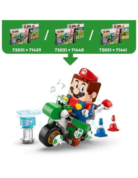 LEGO Super Mario 72031 Mario Kart  Yoshimoto - Jouet de construction pour enfants – LEGO (Jeu D'assemblage - Jeu De Construction - Jeu De Manipu) | STORE PRO SHOP 