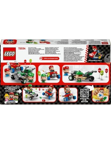 LEGO Super Mario 72034 Mario Kart  Bébé Mario contre Bébé Luigi - Cadeau Nintendo – LEGO (Jeu D'assemblage - Jeu De Construction - Jeu De Manipu) | STORE PRO SHOP 