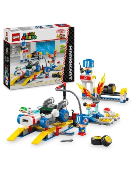 LEGO Super Mario 72035 Mario Kart  Garage de Toad - Jouet Nintendo personnalisable – LEGO (Jeu D'assemblage - Jeu De Construction - Jeu De Manipu) | STORE PRO SHOP 